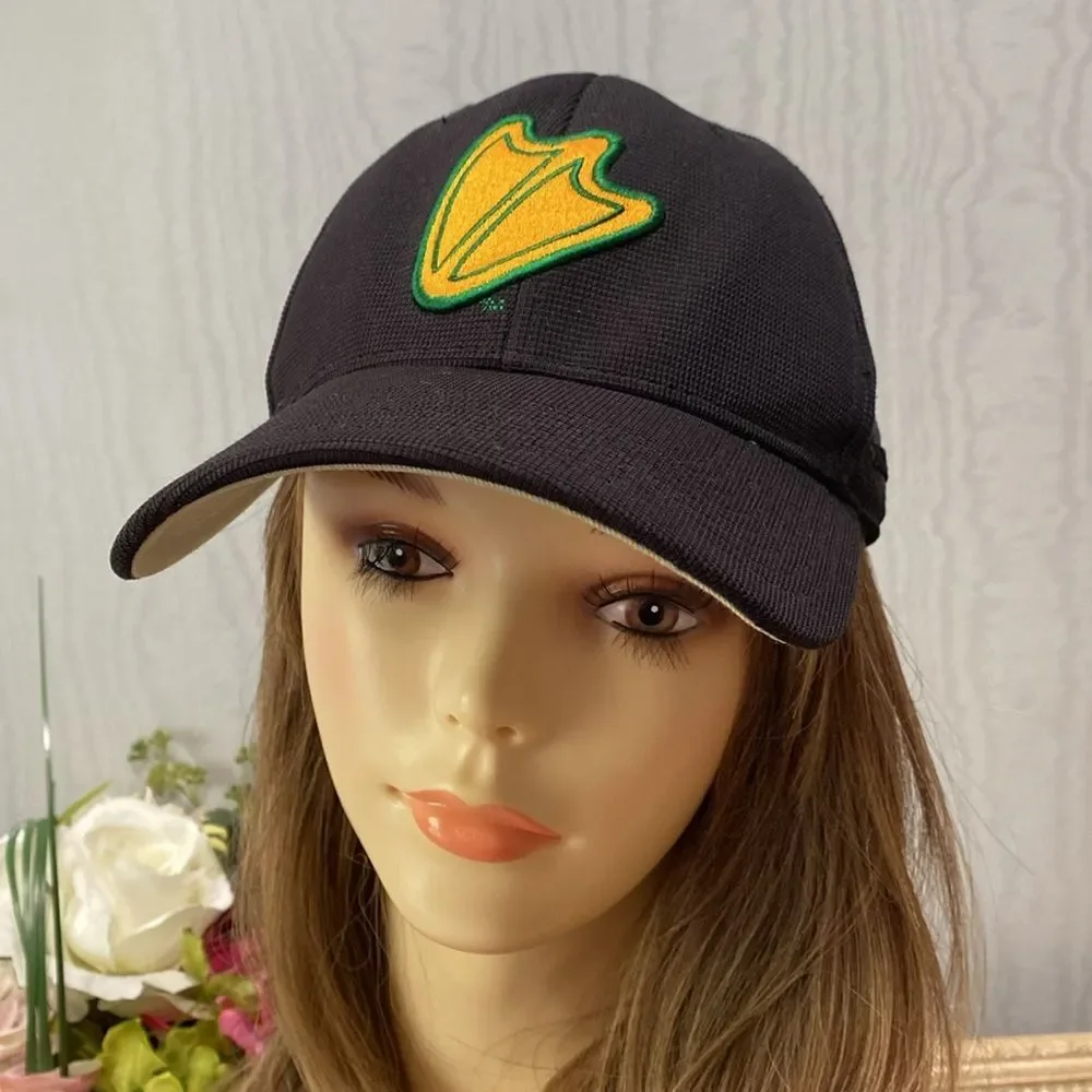 NCAA Oregon Ducks Cap Hat Adjustable Unisex Black Gold Green